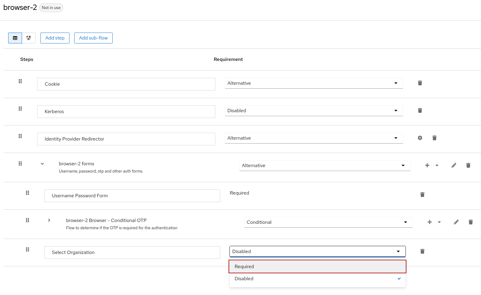 enable-select-organization